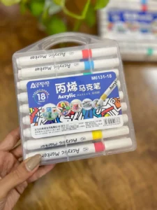 ماژیک اکریلیک 18 رنگ آودمی