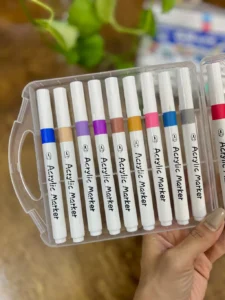 ماژیک اکریلیک 18 رنگ آودمی - Image 4