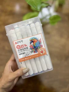 ماژیک اکریلیک دو سر 18 رنگ آودمی