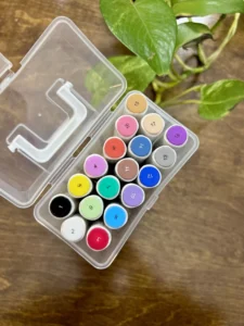 ماژیک اکریلیک دو سر 18 رنگ آودمی - Image 2