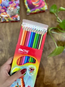 مدادرنگی 12 رنگ جعبه مقوایی فکتیس - Image 2