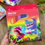 مدادرنگی 24 رنگ جعبه مقوایی فکتیس