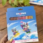 مداد رنگی 36 رنگ اسکول فنس