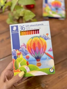 مداد رنگی 36 رنگ استدلر