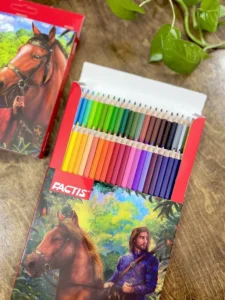 مدادرنگی 48 رنگ جعبه مقوایی فکتیس - Image 2