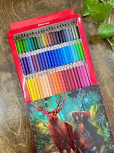 مدادرنگی 72 رنگ جعبه مقوایی فکتیس - Image 2