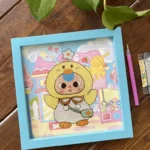 نقاشی الماسی قابدار سایز 20*20