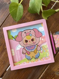 نقاشی الماسی قابدار سایز 20*20 - Image 3