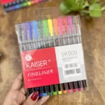 روان نویس نوک نمدی 12 رنگ کایزر