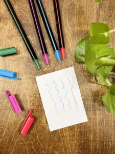 روان نویس نوک نمدی 12 رنگ کایزر - Image 2