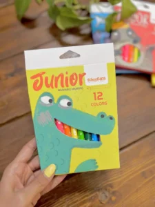 ماژیک 12 رنگ جونیور اسکول‌فنس