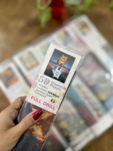 نقاشی الماسی سایز 30*40 بسته بندی طلقی بزرگسال