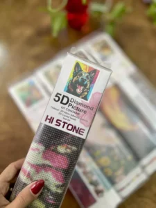 نقاشی الماسی سایز 30*40 بسته بندی طلقی بزرگسال - Image 6