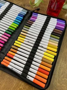 راپید براش 48 رنگ بسته بندی با کیف - Image 2