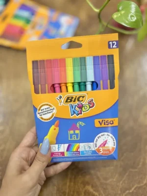 ماژیک 12 رنگ بیک کیدز