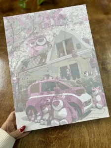 بوم رنگ آمیزی شماره ای سایز 30*40 طرح نوجوان - Image 5