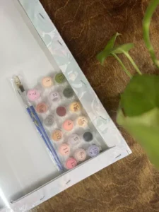 بوم رنگ آمیزی شماره ای سایز 30*40 طرح نوجوان - Image 6