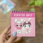 دفتر اسکرچ وحدت سایز 12*12