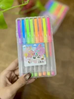 خودکار 8 رنگ فسفری