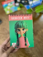 دفتر اسکرچ سایز 17*12 وحدت