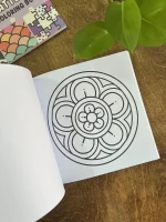 دفتر رنگ آمیزی فانتری لانگو | 48 برگ | سایز 20*20 | مجموعه COMFY PATTERNS | وارداتی - تصویر 6